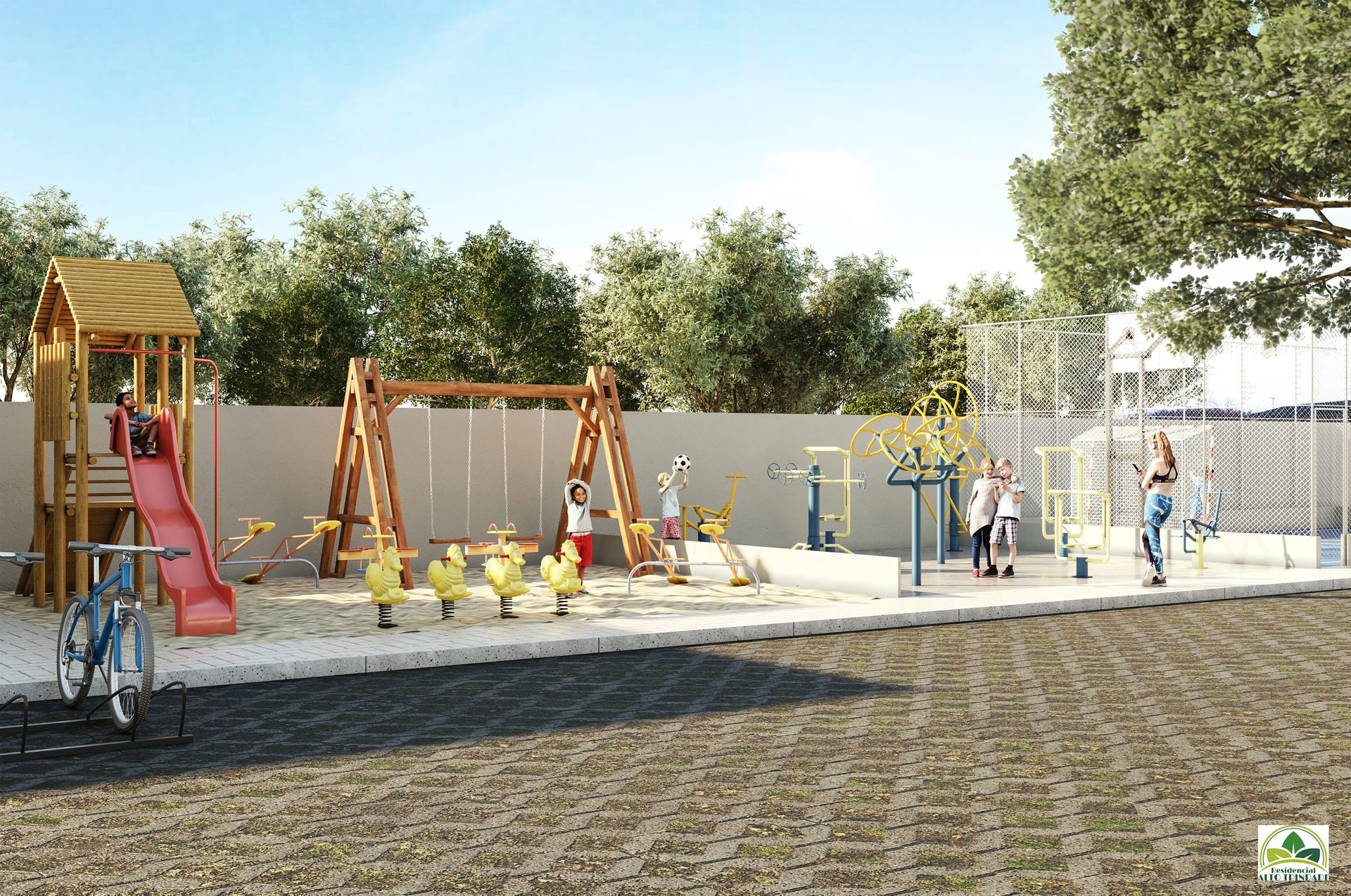Alto Trindade — Playground e Academia