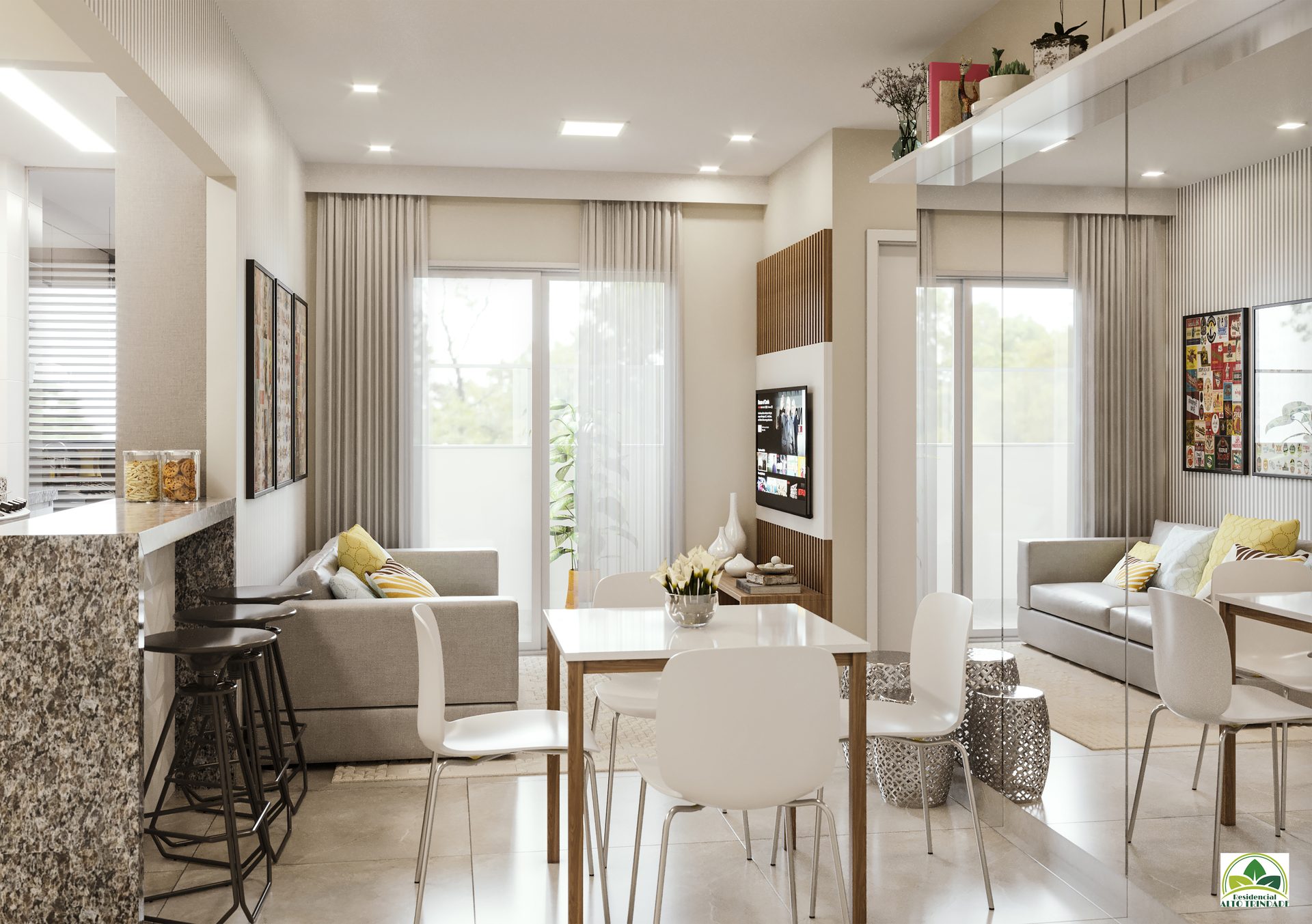 Alto Trindade — Sala